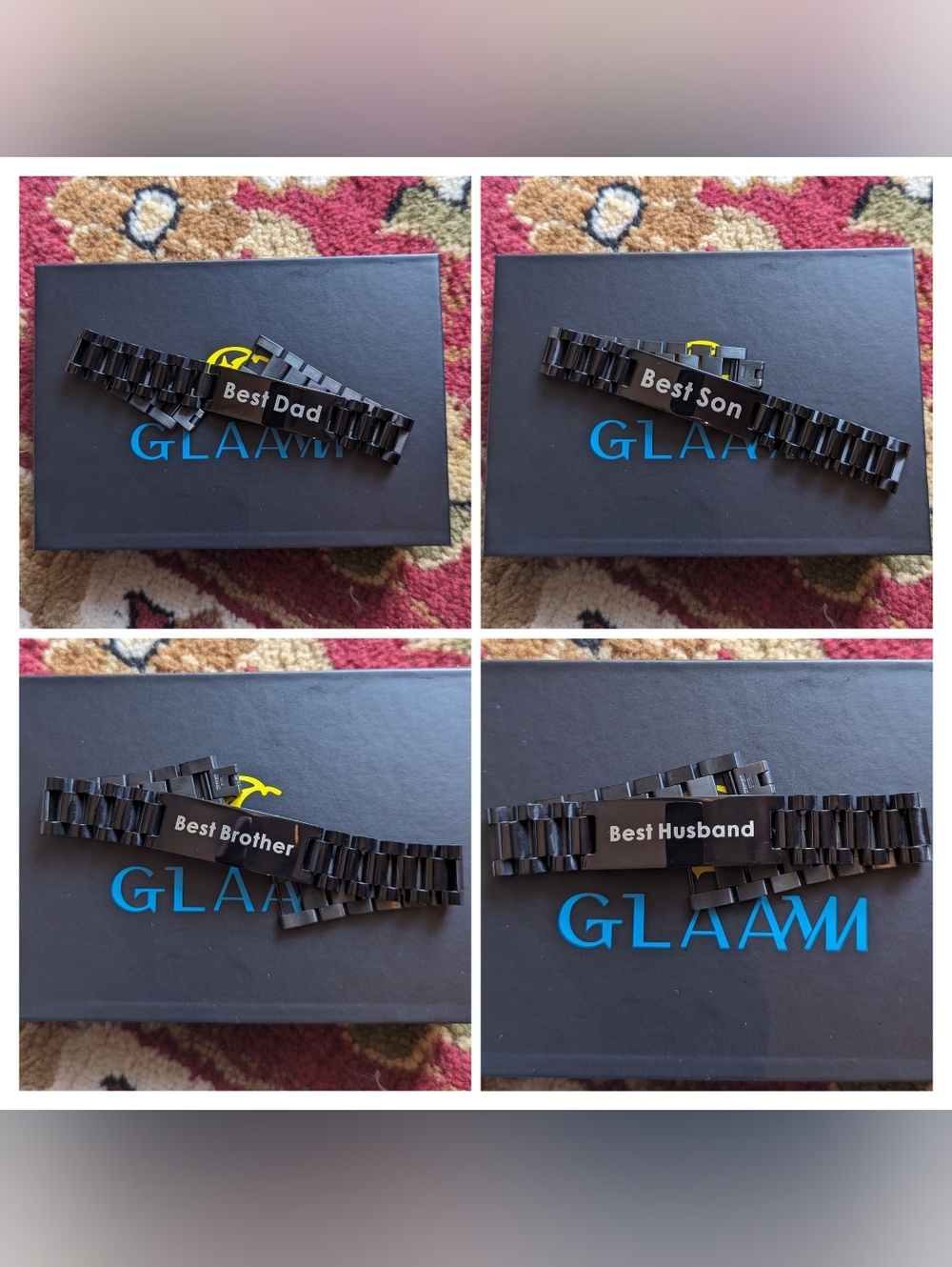 Men's Engraved Bracelets
